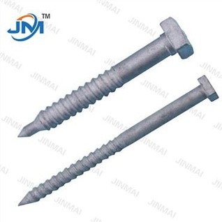 สกรูไม้ชุบสังกะสีร้อน