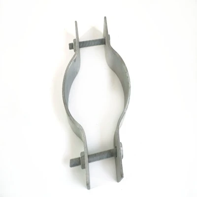 Hot DIP Pole Band เหล็กชุบสังกะสี C ขาตั้งยึด Clamps Steel
